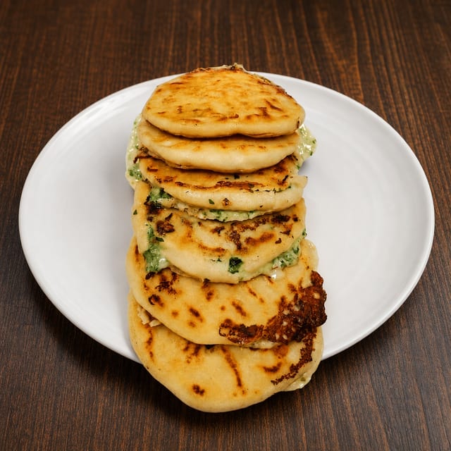 Pupusa de Pollo.