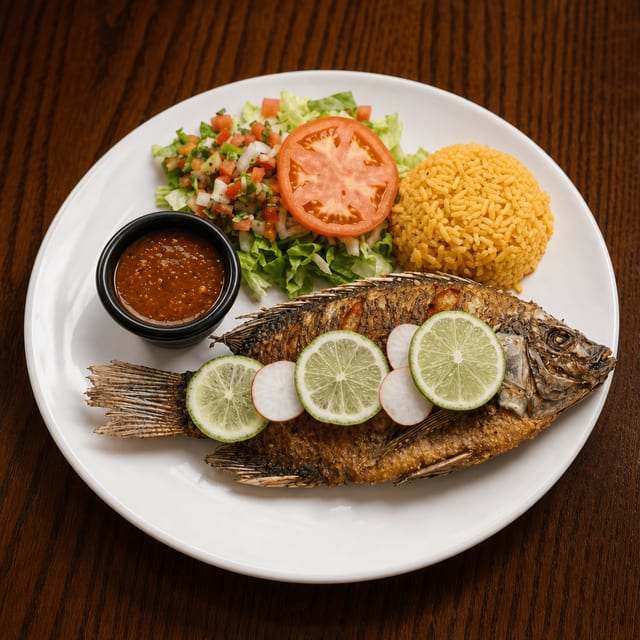 Pescado Frito / Fried Fish.